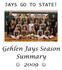 JAYS GO TO STATE! Gehlen Jays Season Summary 2009
