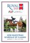 Royal A&P Show New Zealand 2018 EQUESTRIAN SCHEDULE October 2018 Showgrounds Hawke's Bay, Hastings. Hawke s Bay Show Contacts