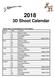 2018 3D Shoot Calendar