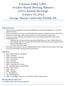 Potomac Valley LMSC, October Board Meeting Minutes (2016 Annual Meeting) October 30, 2016 George Mason University Fairfax, VA