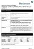 PRODUCT SAFETY DATA SHEET PRODUCTS: LJ2/RB2/RL5 (INTERNAL)/RM Lite GB/RM1/RM Combi LD/R.EXT 1