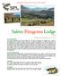 Salmo Patagonia Lodge