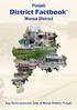 Punjab. District Factbook. Mansa District
