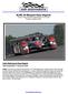 ALMS At Mosport Race Reports Source: Race Reports Supplied By The Teams Photos courtesy ALMS