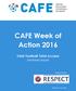 CAFE Week of Action 2016
