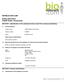 BIORELEVANT.COM. Safety Data Sheet FeSSIF Buffer Concentrate. SECTION 1: Identification of the substance/mixture and of the company/undertaking