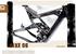 RANSOM 40. All-mountain & trail riding f r a m e, 3D custom butted 6061 alloy f ro n t