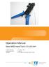 Operation Manual. Nano-MQS Hand Tool 0,13-0,35 mm². en (Translation of the original German version) 1/17