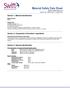 Material Safety Data Sheet Buffer: MSDS SBI-0101 Revision 001; Date of Issue: 11 August 2014