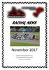 RACING NEWS. November Newsletter of the Gippsland Go-Kart Club Inc. Reg A3138F Registered by the Australia Post. Publication No.