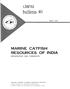bulletin 40 CMFRI MARINE CATFISH RESOURCES OF INDIA MAY 1987 EXPLOITATION AND PROSPECTS