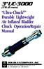 3 UC Ultra-Chuck Durable Lightweight Air Inflated Bladder Chuck Operation/Repair Manual. (76.2 mm) DOUBLE E COMPANY, INC.
