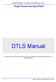 SCIENTIFIC DATA SYSTEMS, INC. Depth Tension Line Speed Panel. DTLS Manual