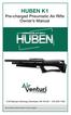 HUBEN K1 Pre-charged Pneumatic Air Rifle Owner s Manual