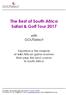 The Best of South Africa Safari & Golf Tour 2017
