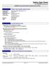 Safety Data Sheet. The GEOSEN Group LLC. GEOSEN Heavy Duty Escalator Handrail Cleaner (RTU) 1 PRODUCT AND COMPANY IDENTIFICATION