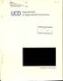 UCO. Department of Agricultural Economics. 0 t c (J. ~ 1991 WORKING PAPER SERIES. Agricultural fconomics Library