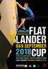 FLAT LANDER 2018 CUP 8&9 SEPTEMBER ARNHEM LEAD / BOULDER CATEGORIES JUNIOR, A, B & C THE NETHERLANDS