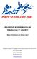 RULES FOR MODERN BIATHLON Effective from 1 st July 2017
