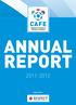 ANNUAL REPORT Supported by: