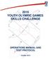 2016 YOUTH OLYMPIC GAMES SKILLS CHALLENGE OPERATIONS MANUAL AND TEST PROTOCOL