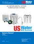 US WATER DENTAL OFFICE PURIFICATION SYSTEM