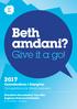 Beth amdani? Give it a go! Cystadlaethau i Ddysgwyr Competitions for Welsh learners