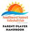 a non-profit, 501(c)(3) organization Parent/PLAYER Handbook