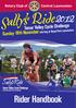 Tamar Valley Cycle Challenge Sunday 18th November starting at Royal Park Launceston Rider Handbook