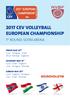2017 CEV VOLLEYBALL EUROPEAN CHAMPIONSHIP