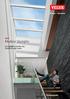 NEW Modular Skylights. Let daylight and blue sky transform your home