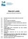 FINA BY LAWS. Approved by the FINA Bureau on 29 August 2016 PROCEDURE AND REGULATIONS COVERING AFFILIATION FEES
