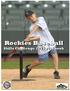 Rockies Baseball Skills Challenge Playbook