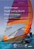 2019 Hempel Youth Sailing World Championships