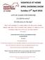 HIGHFIELD AT HOWE APRIL SHOWING SHOW Sunday 17 th April 2016