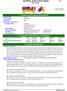 MATERIAL SAFETY DATA SHEET TOLUENE. 1. Product and Company Identification. 2. Composition/Information on Ingredients. 3. Hazards Identification
