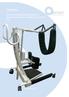 OpeRaise. Compact standing hoist designed for ergonomic standing and sitting, the natural way.