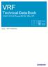 VRF. Technical Data Book. DVM S ECO for Europe (R410A, 50Hz, HP) Model : AM***KXMDGH/EU