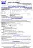 SAFETY DATA SHEET Product Name: Ilium Propercillin Antibiotic Injection Page: 1 of 5 This revision issued: April, 2015