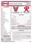 2016 GAME NOTES. General Info TACOMA RAINIERS EL PASO CHIHUAHUAS SERIES HISTORY. projected Starters. Need To Know.