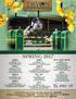 SPRING MAY I - CSI2* May 3-7 USEF AA PREMIER LEVEL 6 $85,000 GRAND PRIX $35,000 WELCOME STAKES