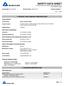 SAFETY DATA SHEET This safety data sheet complies with the requirements of: JIS Z 7253:2012, Japan