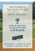 You re Invited to Tee It Up for the Kids! Lutheran Association for Special Education. Golf Benefit