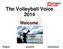 The Volleyball Voice Welcome