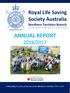 Royal Life Saving Society Australia Northern Territory Branch ANNUAL REPORT 2016/2017
