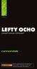 LEFTY OCHO OWNER S MANUAL SUPPLEMENT Rev. 1