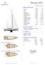 Sense (55') Inventory list - Europe GENERAL SPECIFICATIONS ARCHITECT / DESIGNERS EC CERTIFICATE STANDARD SAIL LAYOUT AND AREA