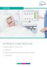 INTENSIVE CARE MEDICINE HOSPITAL. Complete range for intensive care: Ventilators Respiratory gas humidification and high-flow therapy Accessories