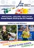 WOMEN IN FISTBALL WORLD GAMES WORLD TOUR FINAL Annual Report 2018 by the IFA President