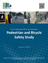Table of Contents. Chapter 1: Introduc on. 2. Chapter 2: Pedestrian and Bicycle Crash Data Analysis 5